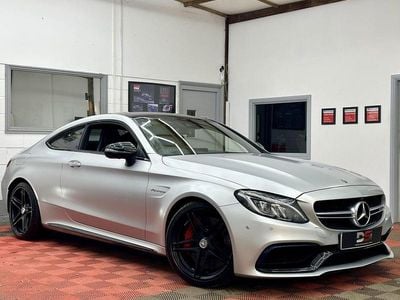 Silver Used 2018 Mercedes C63 AMG Premium Coupe | £36,990 (Expensive)