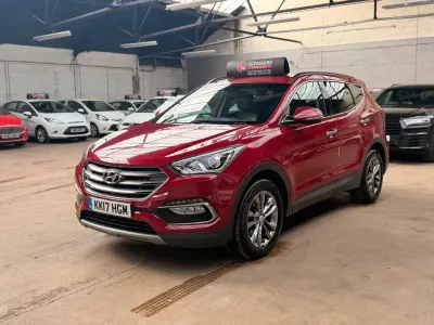 Używany Hyundai Santa Fe Premium 200 KM (147 kW) 2017 Czerwony SUV