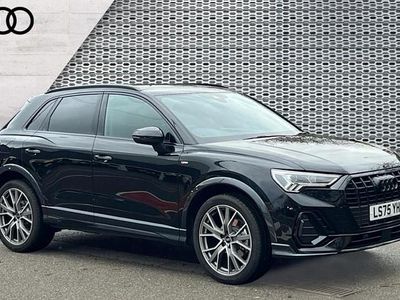 New Audi Q3 Black Edition 150 HP (110 kW) 2025 Black SUV