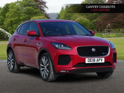 Usado Jaguar E-Pace R-Dynamic 180 HP (132 kW) 2018 Vermelho SUV