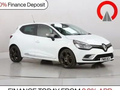 Used Renault Clio GT-Line 90 HP (66 kW) 2019 White Hatchback