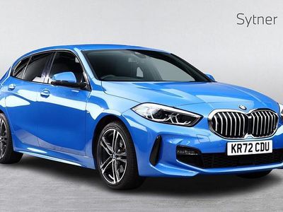 Used BMW 118 M Sport 136 HP (100 kW) 2022 Blue Hatchback