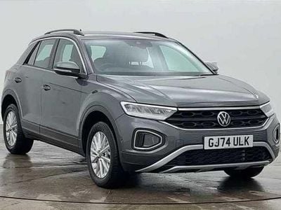 Grey Used 2024 VW T-Roc Life SUV | £21,012 (Fair price)