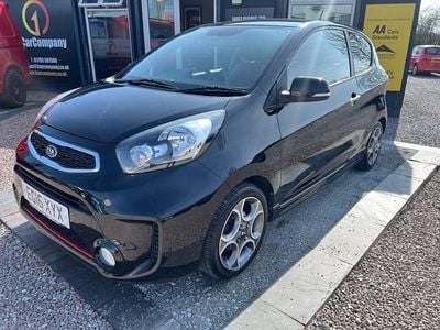 Used Kia Picanto 84 HP (61 kW) 2016 Black Hatchback