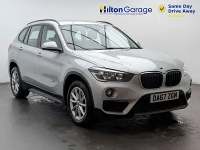 Begagnad BMW X1 Performance 136 HK (100 kW) 2017 Silver SUV