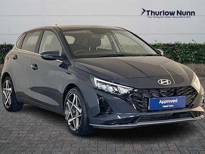 Used Hyundai i20 Premium 100 HP (73 kW) 2023 Aurora gray Hatchback