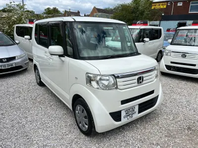 Używany Honda N Box 2014 Biały Minivan