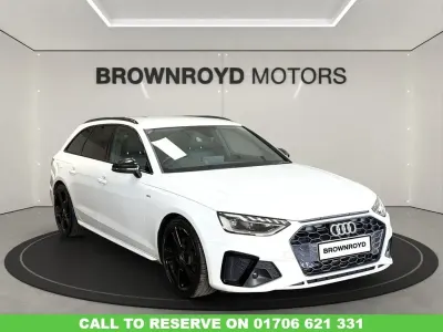 Used Audi A4 S-Line 150 HP (110 kW) 2020 White Estate