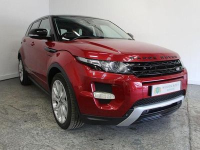 Begagnad Land Rover Range Rover evoque Dynamic 190 HK (139 kW) 2012 Röd SUV