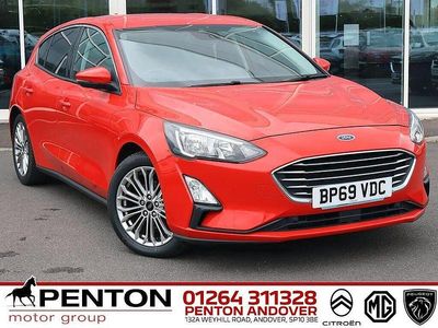 Used Ford Focus Titanium X 125 HP (91 kW) 2019 Red Hatchback