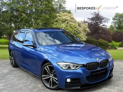 Używany BMW 320 M Sport 2017 Niebieski Kombi