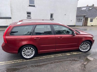 Used Volvo V50 SE Lux 2010 Red Estate