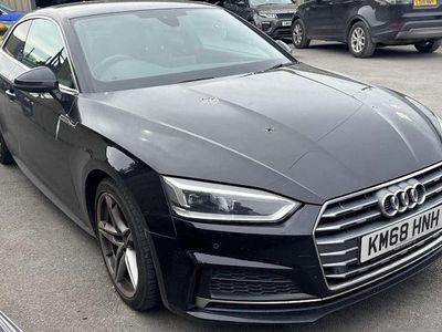 Begagnad Audi A5 S-Line 150 HK (110 kW) 2018 Svart Sportkupé