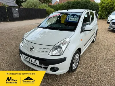 Used Nissan Pixo N-TEC 2012 White Hatchback