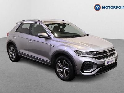 Silver Used 2022 VW T-Roc R-line SUV | £19,399 (Fair price)