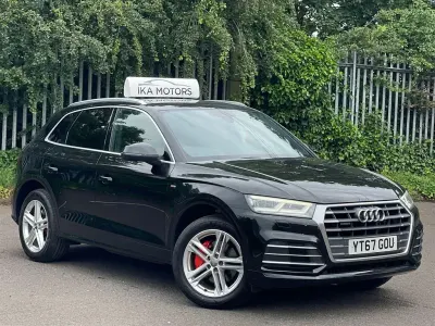 Used Audi Q5 S-Line 190 HP (139 kW) 2017 Black SUV