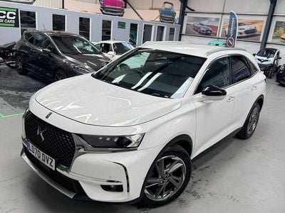 Used DS Automobiles DS7 Crossback Prestige 130 HP (95 kW) 2020 White SUV