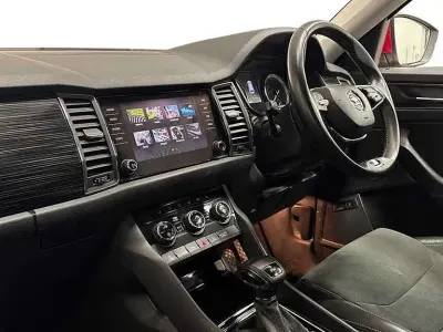 Używany Skoda Kodiaq SE L 150 KM (110 kW) 2021 Czerwony SUV