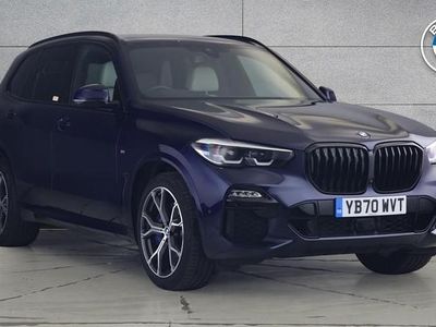 Used BMW X5 M Sport 335 HP (246 kW) 2020 Blue SUV