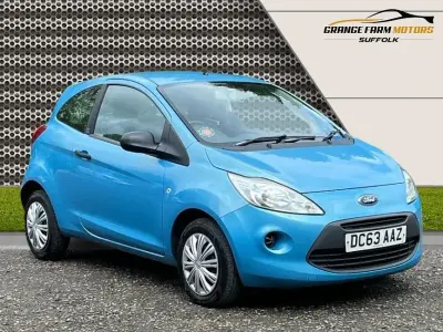 Used Ford Ka Studio 69 HP (50 kW) 2014 Blue Hatchback