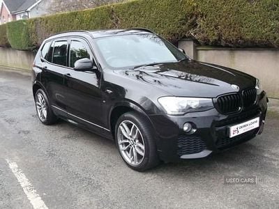 Black Used 2017 BMW X3 M Sport SUV | £18,495 (A bit pricey)