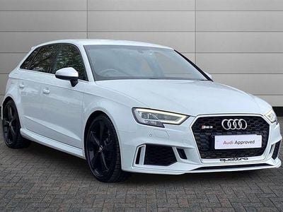 Used Audi RS3 Design 400 HP (294 kW) 2019 Glacier white Sedan