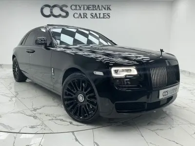 Used Rolls Royce Ghost 563 HP (414 kW) 2017 Black Sedan
