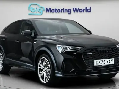 Used Audi Q3 Sportback Black Edition 190 HP (139 kW) 2025 Black SUV
