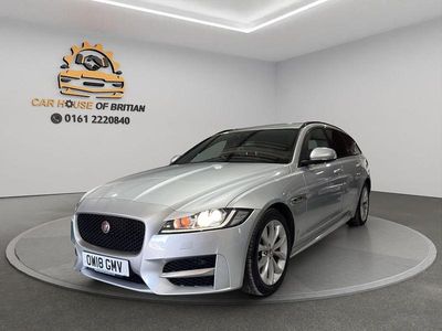Used Jaguar XF Sportbrake R-Sport 240 HP (176 kW) 2018 Silver Estate