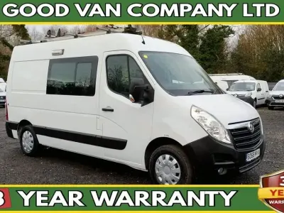 Second-hand Vauxhall Movano 130 CP (95 kW) 2019 Alb Monovolum