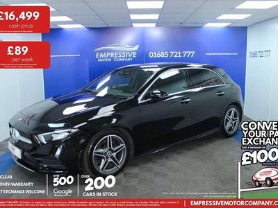 Used Mercedes A220 AMG Line Premium 190 HP (139 kW) 2019 Black Hatchback