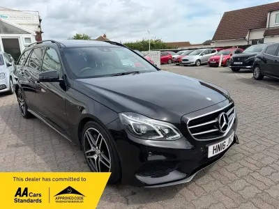 Used Mercedes E350 Premium 2016 Black Estate