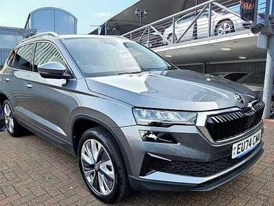 Graphite grey metallic Used 2024 Skoda Karoq SE L SUV | £24,280 (Good price)