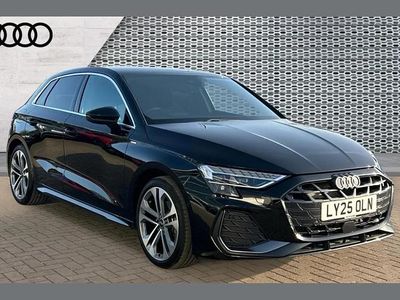 Used Audi A3 S-Line 147 HP (108 kW) 2025 Black Hatchback