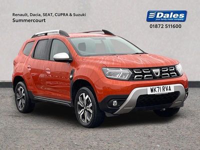 Used Dacia Duster Prestige 2021 Orange SUV