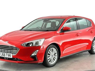 Used Ford Focus Titanium 150 HP (110 kW) 2019 Red Hatchback