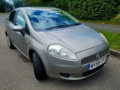 Used Fiat Grande Punto Dynamic 2008 Grey Hatchback