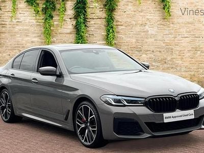 Grey Used 2021 BMW 545e M Sport | £32,915 (Fair price)