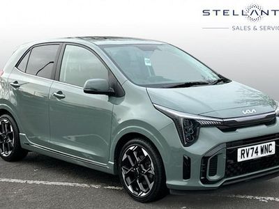 Used Kia Picanto GT-Line S 77 HP (56 kW) 2024 Green Hatchback