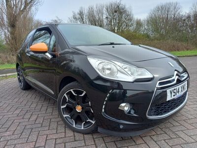 used Citroën DS3 1.2 VTi DESIGN BY BENEFIT 3 DR 2014 14 REG £20 ROAD TAX