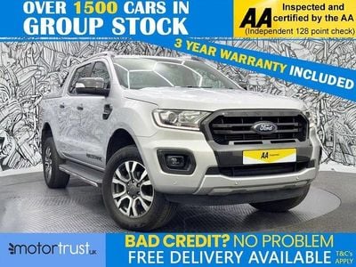 Silver Used 2020 Ford Ranger Wildtrack Pickup | £15,595 (Good price)