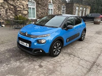 Used Citroën C3 Flair 110 HP (80 kW) 2018 Blue Hatchback