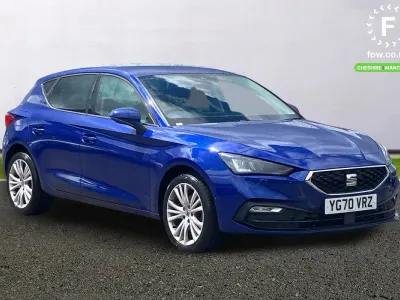 Used Seat Leon SE Dynamic 2020 Blue Hatchback