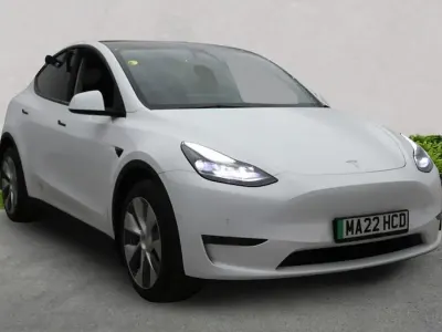 Used Tesla Model Y Long Range AWD 378 kW (514 HP) 2022 White SUV