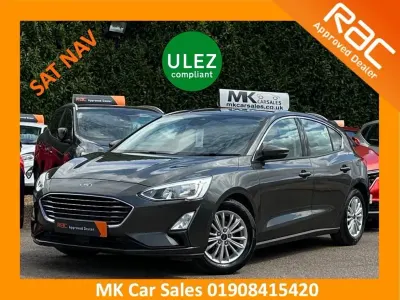 Used Ford Focus Titanium 125 HP (91 kW) 2019 Magnetic grey Hatchback