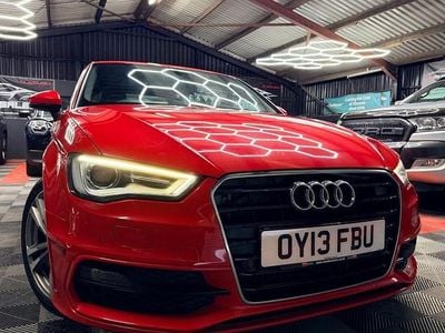 Used Audi A3 S-Line 2013 Red Hatchback