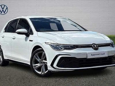 Used VW Golf VIII R-line 130 HP (95 kW) 2022 White Hatchback