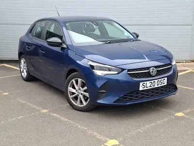 Used Vauxhall Corsa 75 HP (55 kW) 2020 Blue Hatchback