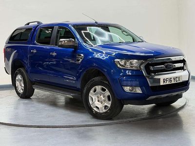 Used Ford Ranger Limited 200 HP (147 kW) 2016 Blue Pickup