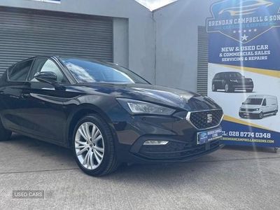 Used Seat Leon SE Dynamic 115 HP (84 kW) 2022 Black Hatchback